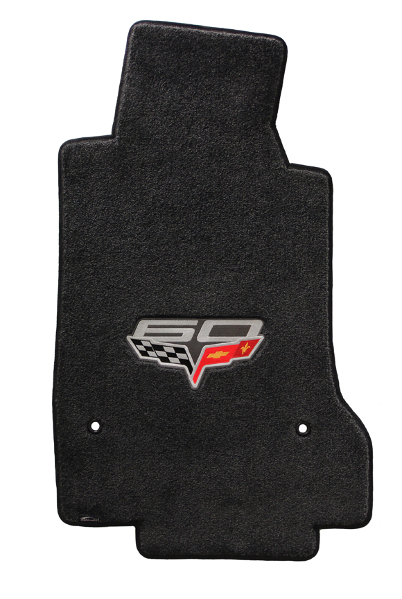 C6 Corvette Floor Mats 60th Anniversary w/ Emblem : C6 2012-2013